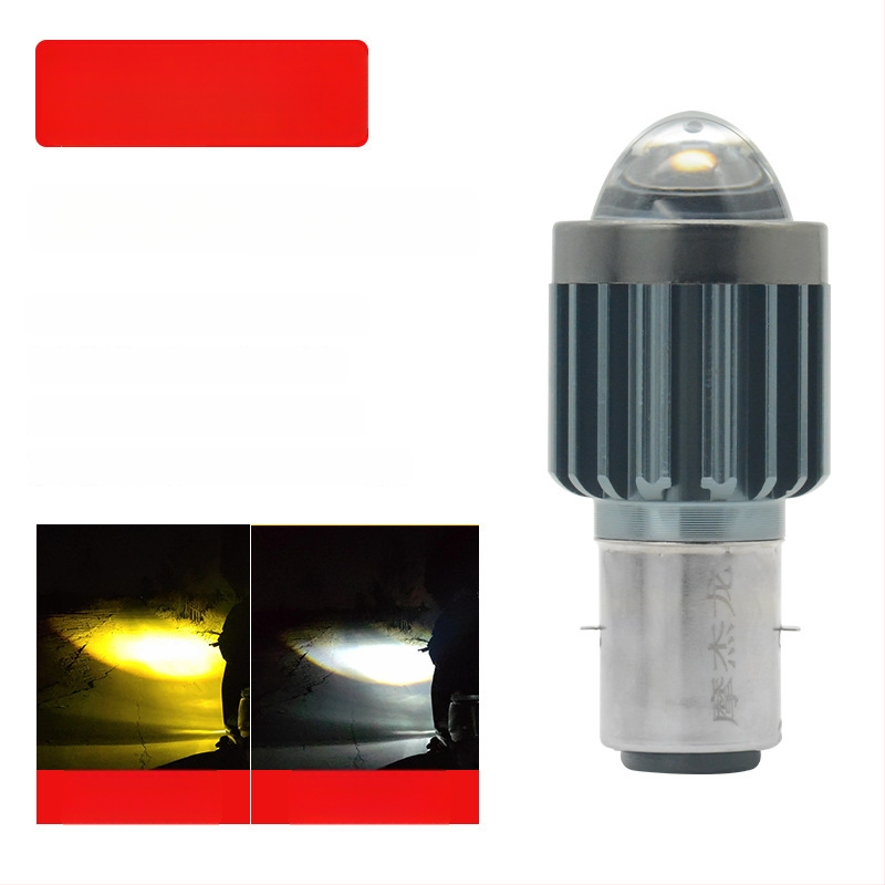 LED προβολέας για ηλεκτρικό τρίκυκλο – διπλός σφιγκτήρας, υψηλή και χαμηλή δέσμη, 5000 lm, 12 V, IP21