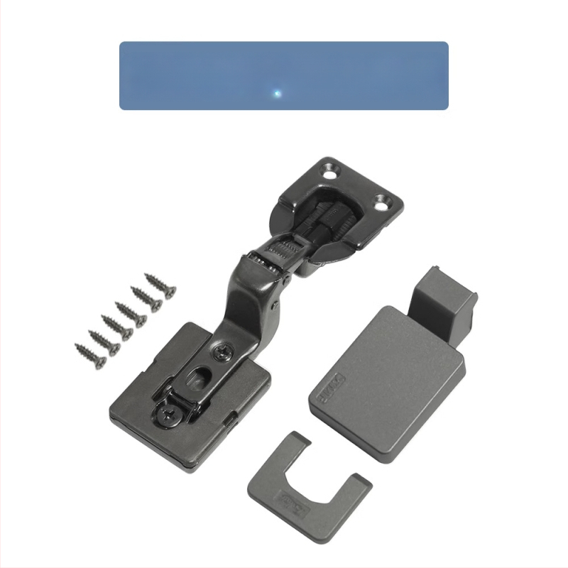 Ultra-thin μεντεσέ ντουλαπιών με κοντό βραχίωνα, υδραυλική απόσβεση, ενσωματωμένος και ρυθμιζόμενος για πόρτες ντουλαπιών, γκαρνταρόμπας και βιβλιοθηκών • Υλικό: ψυχροκυλιωμένος χάλυβας • Φινίρισμα: ηλεκτροπλατίωση