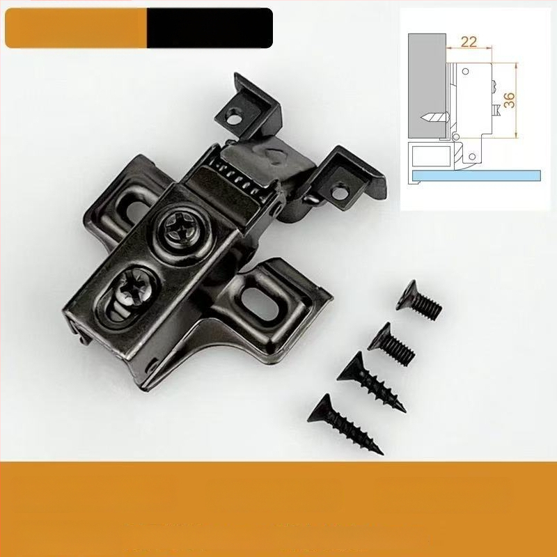 Μεντεσές πόρτας ντουλάπας – σιδερένιος, ηλεκτροχρωμιωμένος, πάχος 1 mm, Lingzhi