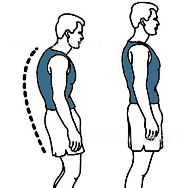 Коректор за стойка с опора за гръб и изправяне на гърдите; подпомага седалната поза; материали: сандвич-мрежеста тъкан, кадифе, неръждаема стоманена плоча, велкро; модел 11
