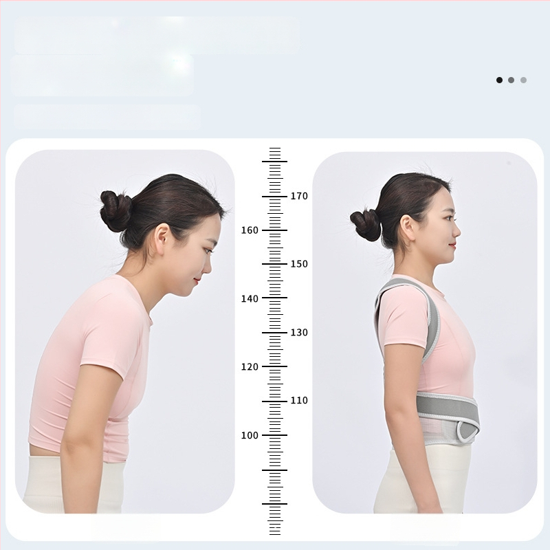 Bandă de corecție a posturii pentru adulți — Spandex, protecție umeri, potrivire universală, pentru alergare și fitness