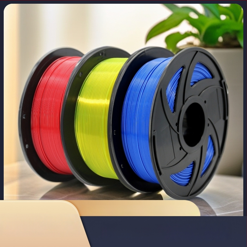 3D nyomtató patron PETG, PETG003, kör keresztmetszet, hossz körülbelül 330 m, denzitás 1.29–1.40 g/cm³