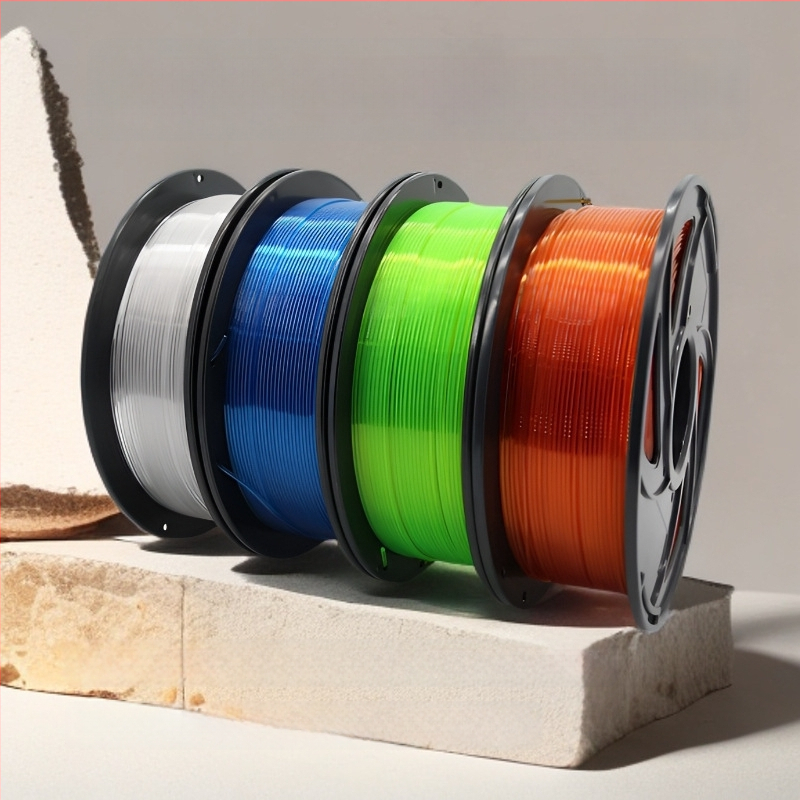 3D nyomtató patron PETG, PETG003, kör keresztmetszet, hossz körülbelül 330 m, denzitás 1.29–1.40 g/cm³