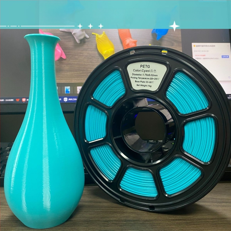 3D nyomtató patron PETG, PETG003, kör keresztmetszet, hossz körülbelül 330 m, denzitás 1.29–1.40 g/cm³