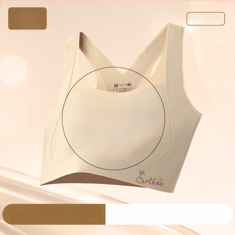 Dievčenské vývojové spodné prádlo – prvá fáza podprsenky, pre deti 8–12 rokov, nylon/spandex 80/20, všetky ročné obdobia