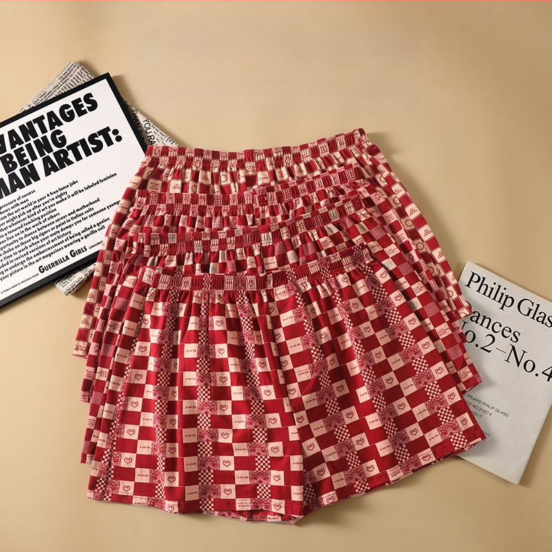 Ανδρικά βαμβακερά boxer briefs, αναπνεόμενα, μεσαία μέση, ριγέ/καρό μοτίβο, ζωδιακό σχέδιο 2025