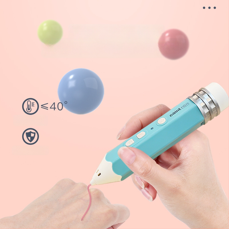 Σετ 3D στυλό εκτύπωσης για παιδιά – Χαμηλή θερμοκρασία, DIY εκπαιδευτικό παιχνίδι τέχνης και επιστήμης (4–6 ετών)