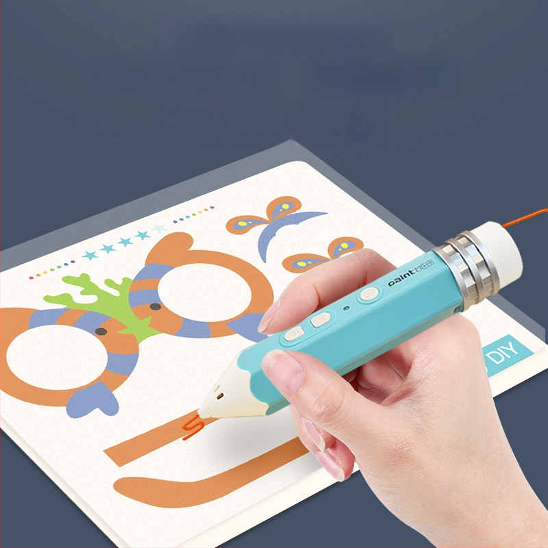 Σετ 3D στυλό εκτύπωσης για παιδιά – Χαμηλή θερμοκρασία, DIY εκπαιδευτικό παιχνίδι τέχνης και επιστήμης (4–6 ετών)