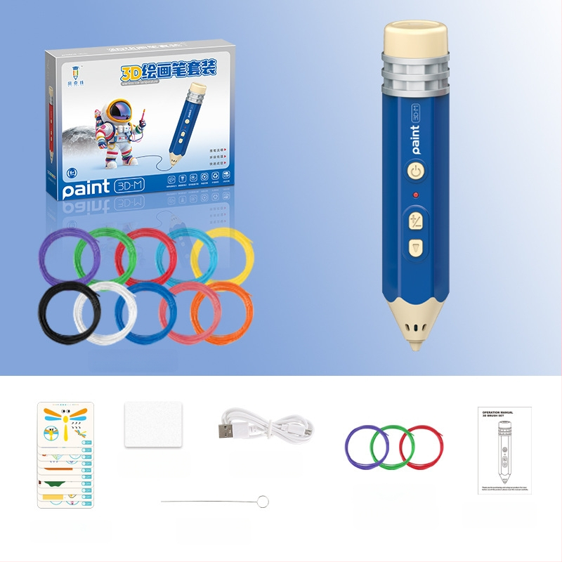 Σετ 3D στυλό εκτύπωσης για παιδιά – Χαμηλή θερμοκρασία, DIY εκπαιδευτικό παιχνίδι τέχνης και επιστήμης (4–6 ετών)