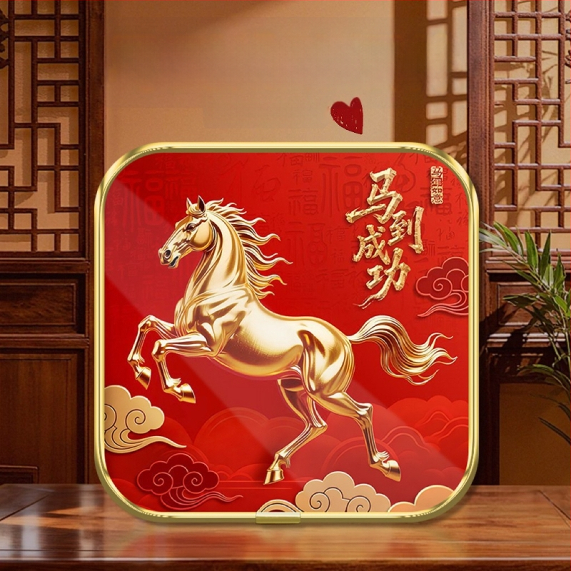 Διακοσμητική ζωγραφική / Τοίχος τέχνης – Μονό πάνελ, με πλαίσιο, PP χαρτί καμβά, Σύγχρονο Κινεζικό Στυλ.