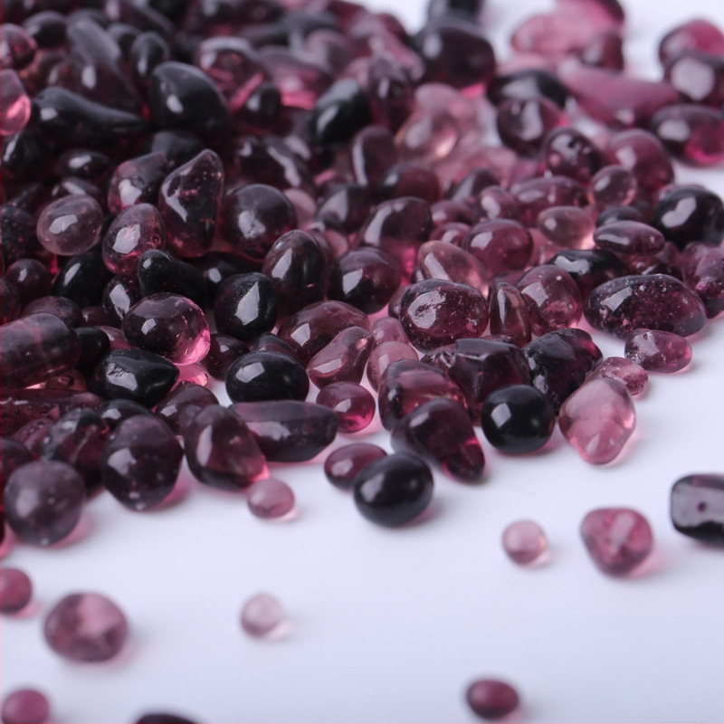 Pietre de peisaj pentru acvariu – nisip pentru fund cu bază din sticlă, pachet 25 kg, 250 g/buc, brand Huaying