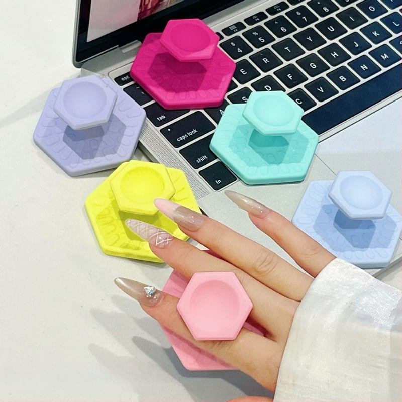 Suport magnetic pentru telefon, bază de birou, din plastic universal