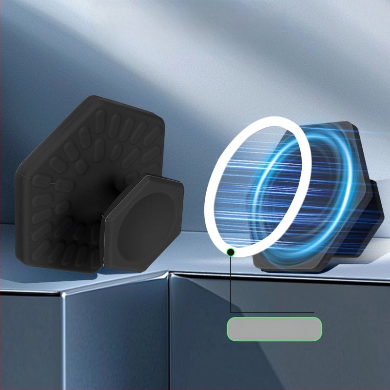 Suport magnetic pentru telefon, bază de birou, din plastic universal