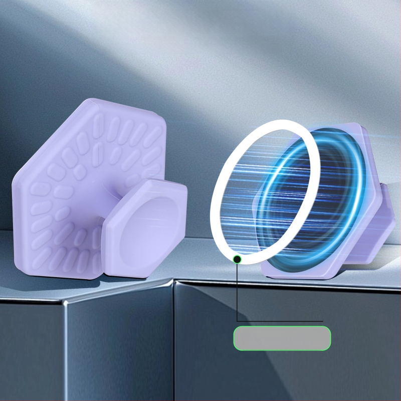 Suport magnetic pentru telefon, bază de birou, din plastic universal