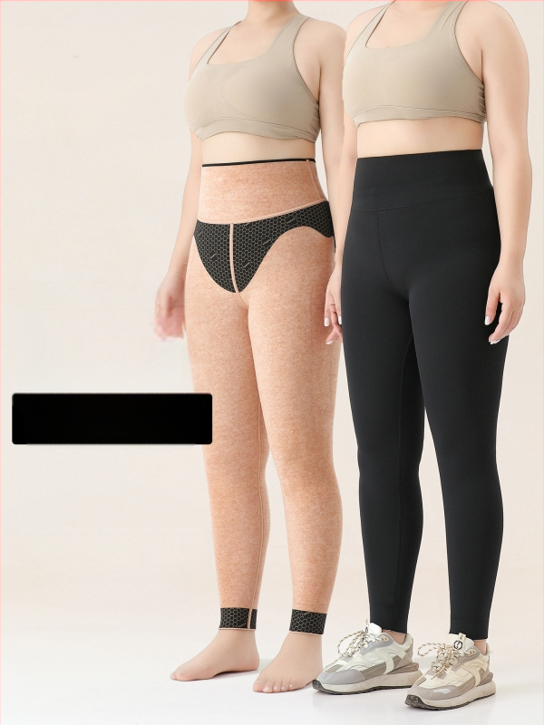 Shark pants για γυναίκες, παχύ ύφασμα, υψηλή ελαστικότητα, ανάμειξη νάιλον-σπάντεξ, διατηρεί τη ζεστασιά