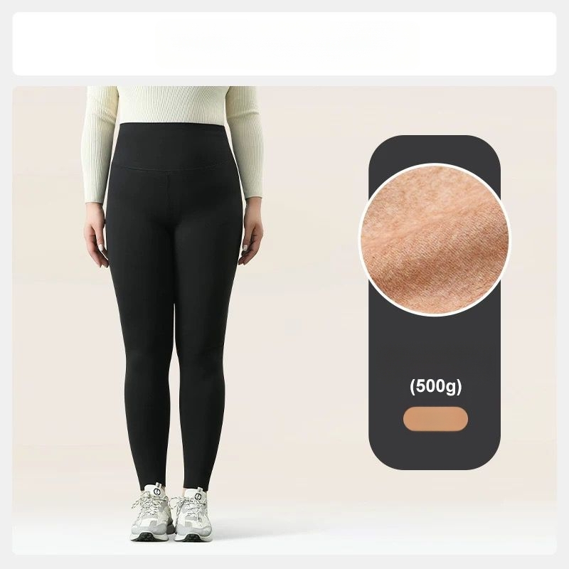 Shark pants για γυναίκες, παχύ ύφασμα, υψηλή ελαστικότητα, ανάμειξη νάιλον-σπάντεξ, διατηρεί τη ζεστασιά