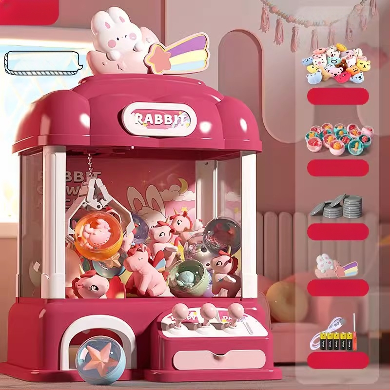 Симулирана машина за щипки за деца — интерактивно забавление с реални звукови ефекти, мулти-сценарна симулация и координация ръка-око, 3C сертифицирана