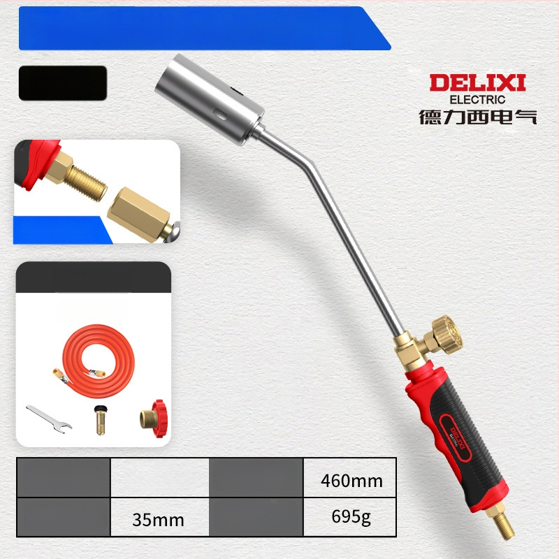 Delixi Electric rozsdamentes acél permetező pisztoly pig hair burning és vízálló védelem, különböző méretek