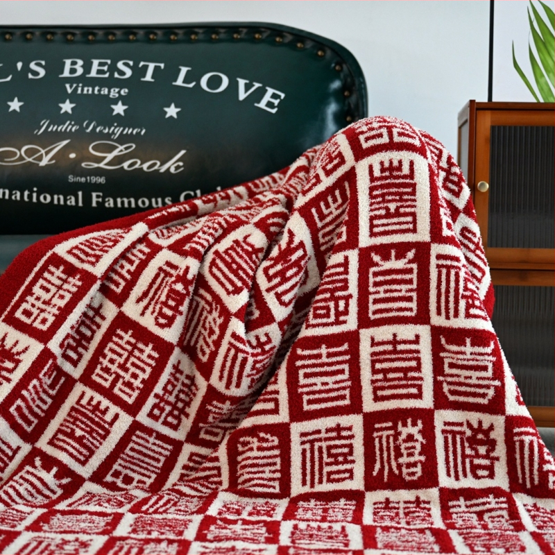 Cuvertură de nuntă din poliester, 800–999 g, pentru toate anotimpurile, Cod B55