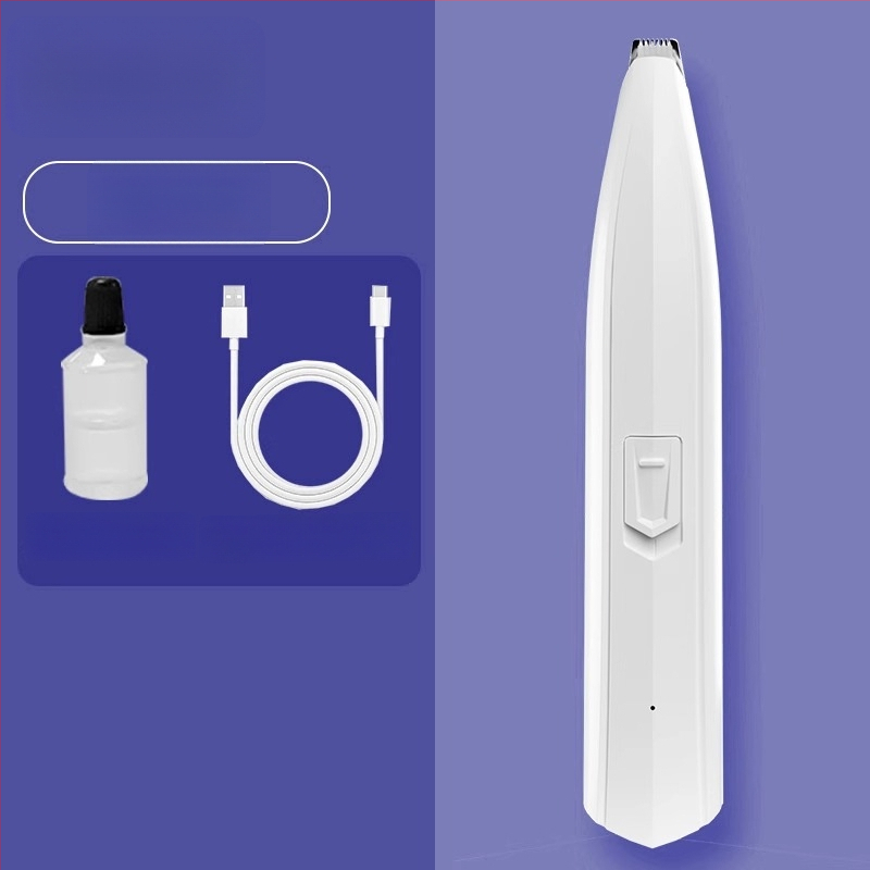 Nerve Cat trimmer electric pentru labele animalelor de companie cu LED – corp din plastic, pentru câini și pisici