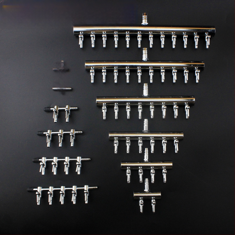 Regulator de flux de aer pentru acvariu din oțel inoxidabil – Ventil de reglare a aerului pentru pompă de oxigen