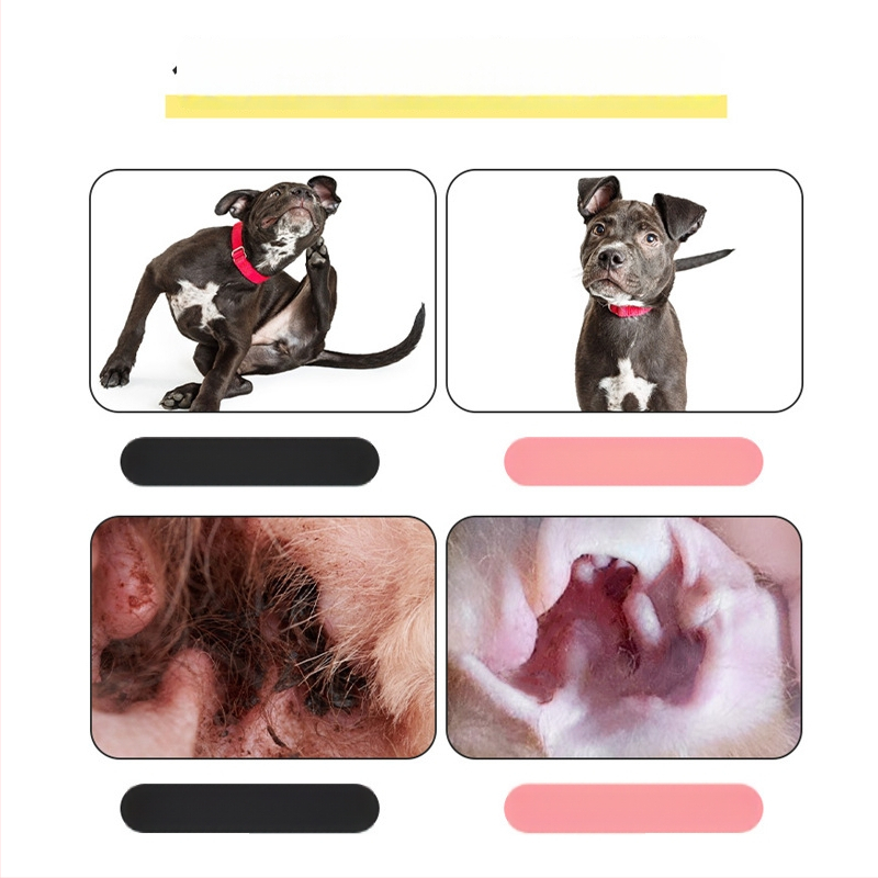 Пудра за ушите за домашни любимци (кучета и котки) – почистване и изсушаване на ушния канал, предпазване от ушни акари