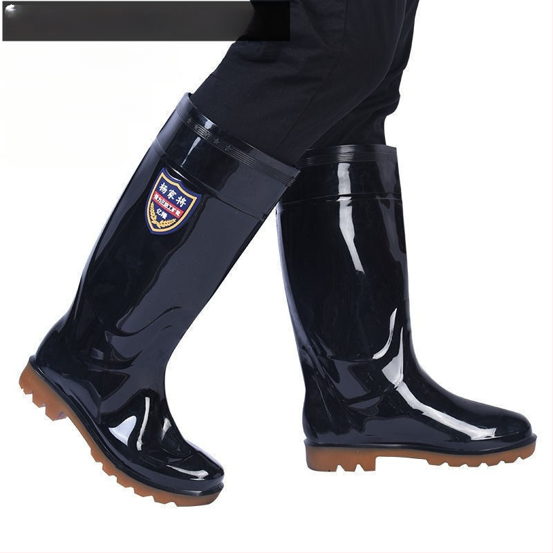 Γαλότσες βροχής PVC, υψηλός σωλήνας, αναπνέουσες και ζεστές, αντιολισθητικές