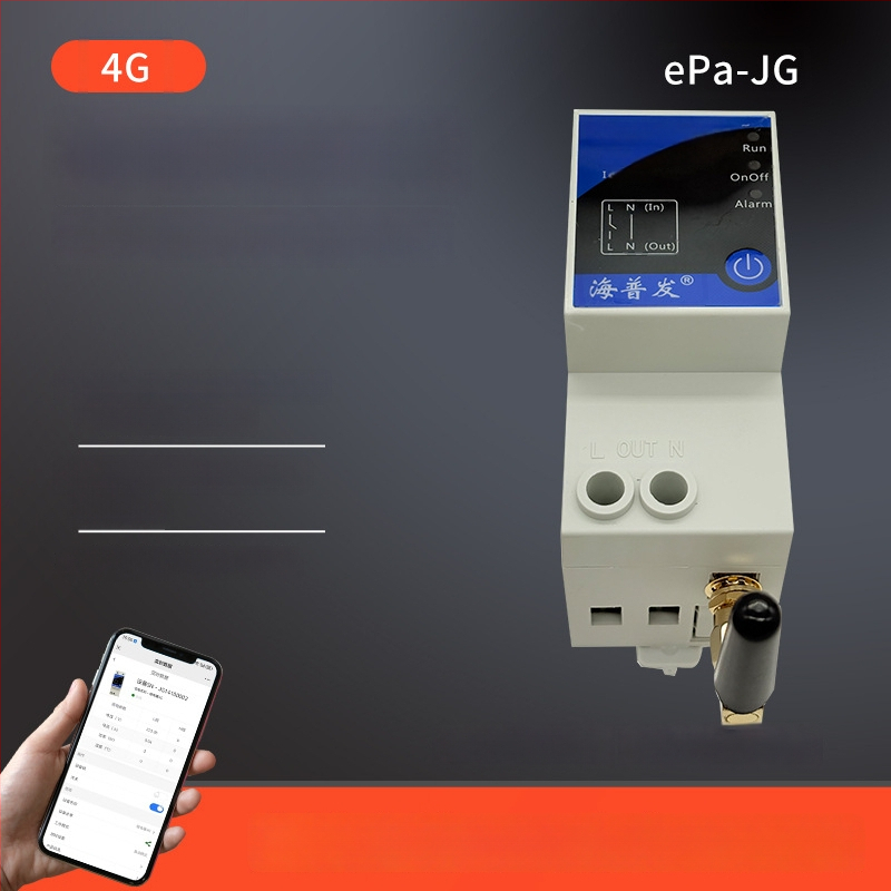 IoT цифров превключвател с таймер и прекъсвач – дистанционно управление чрез мобилен телефон и компютър, AC 48–260V, огнеупорен PC панел, марка Hperfor