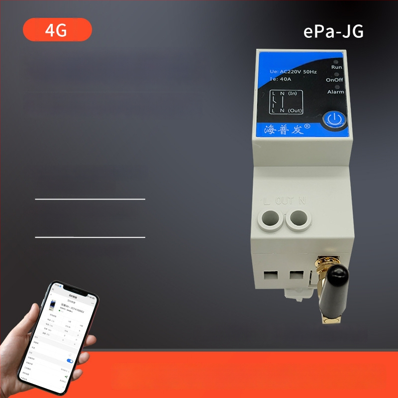 IoT цифров превключвател с таймер и прекъсвач – дистанционно управление чрез мобилен телефон и компютър, AC 48–260V, огнеупорен PC панел, марка Hperfor