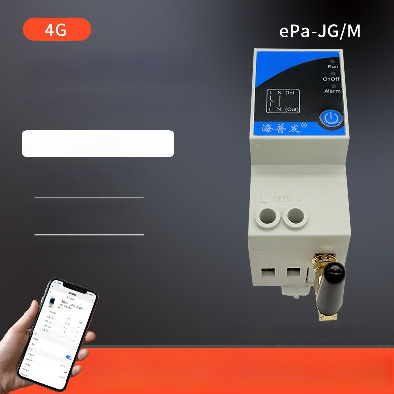 IoT цифров превключвател с таймер и прекъсвач – дистанционно управление чрез мобилен телефон и компютър, AC 48–260V, огнеупорен PC панел, марка Hperfor
