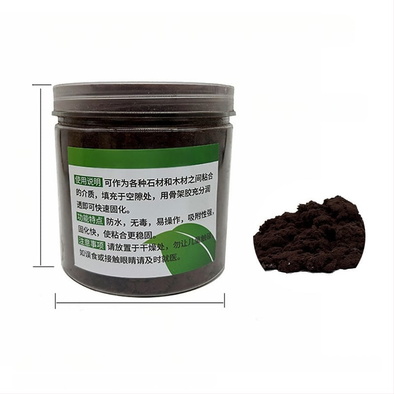 Akvaris táj készlet biokémiai gyapottal, kőzetváz, ragasztó, Blue Dragon kő, elsüllyedt fa; tömeg 150 g; eredet Guangdong.