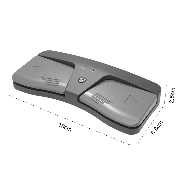 Pedal-operated page turner για μουσικές παρτιτούρες για ηλεκτρονικά πληκτρολόγια, ABS σκληρό περίβλημα, μοντέλο Music translator, συσκευασία: χαρτοκιβώτιο