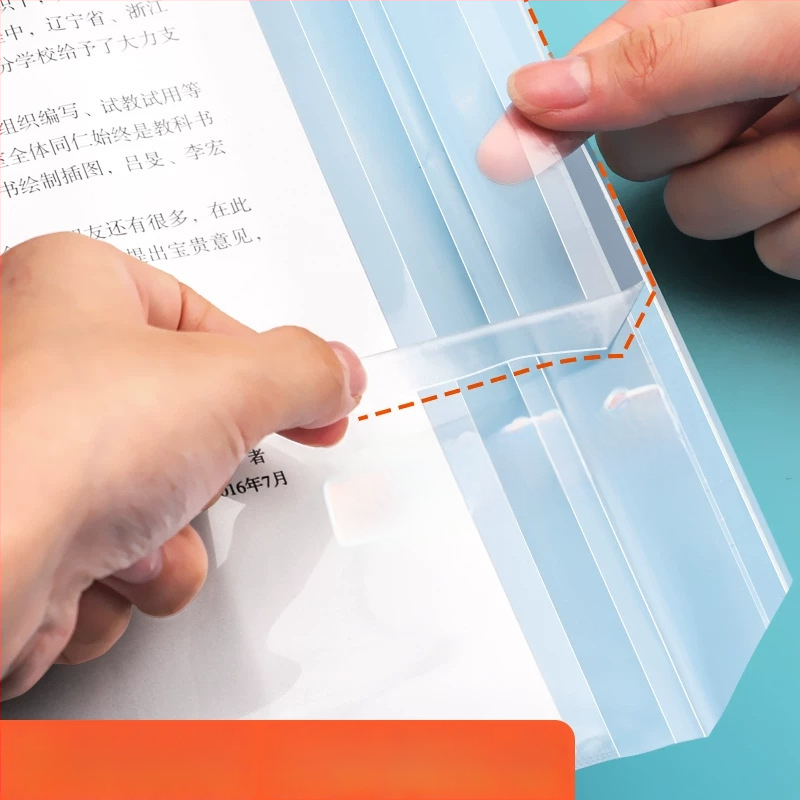 Átlátszó könyvborító készlet 7–9. osztályos tanulóknak, PP anyag