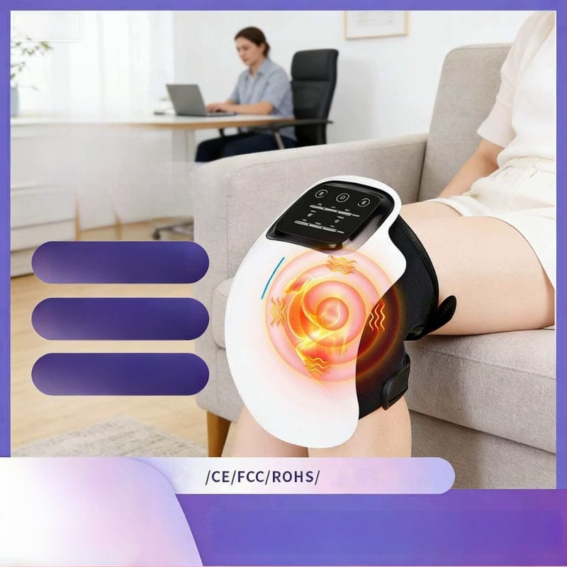 ST-1101 Масажор за коляно: безжично инфрачервено отопление, масаж на множество точки, човеко-подобно месене, многостепенна топлинна терапия