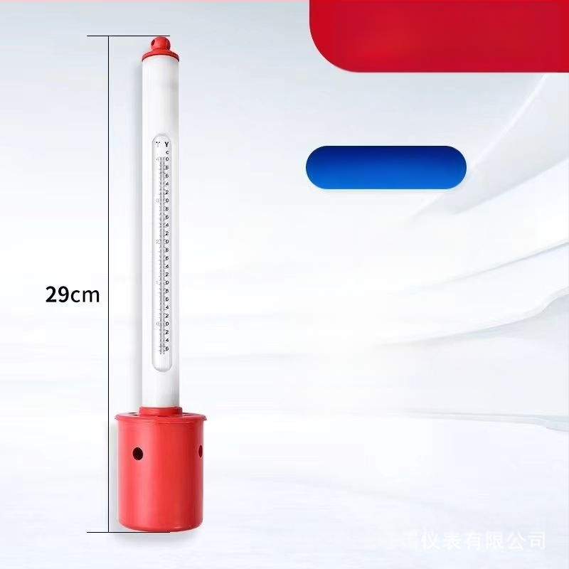 Термометър за морска вода с корпус от пластмаса/неръждаема стомана и пластмасов защитен калъф – плаващ аквакултурен термометър, код 150, висок клас