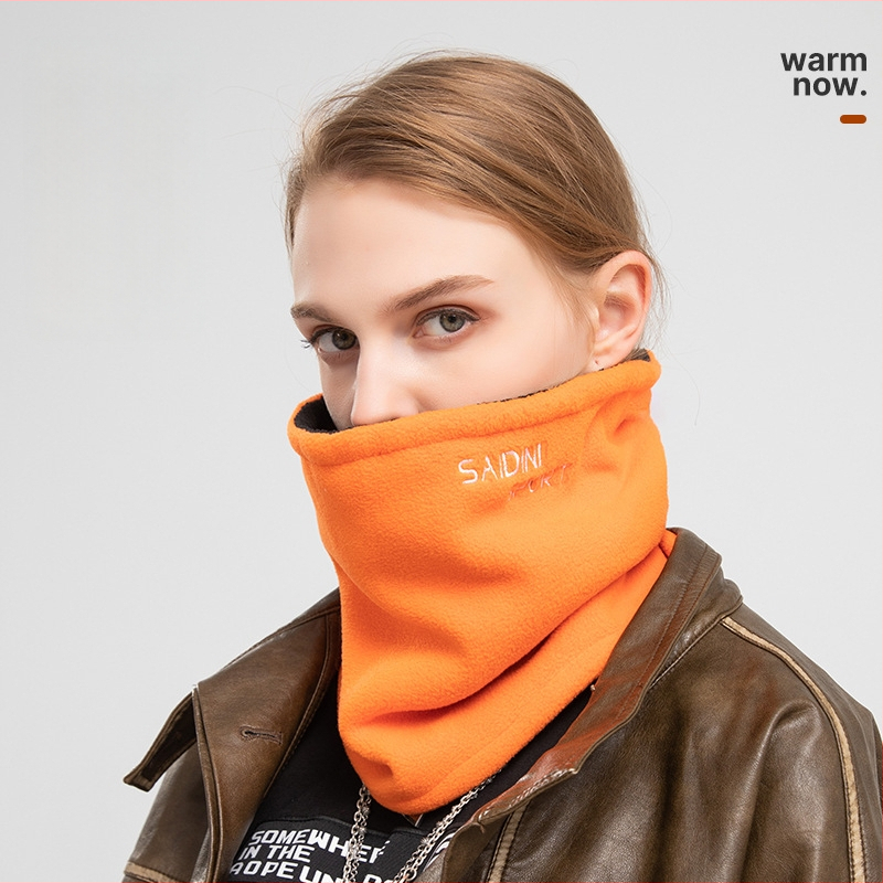 Σετ δύο τεμαχίων: καπέλο και λαιμό από πολάρ φλίς, unisex ενήλικες, ανθεκτικό στον άνεμο, με επένδυση φλίς