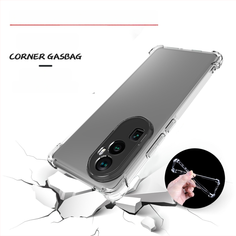 OPPO Reno 10 5G maska s zračnim jastukom, prozirna TPU zaštitna futrola Reno 9 Pro