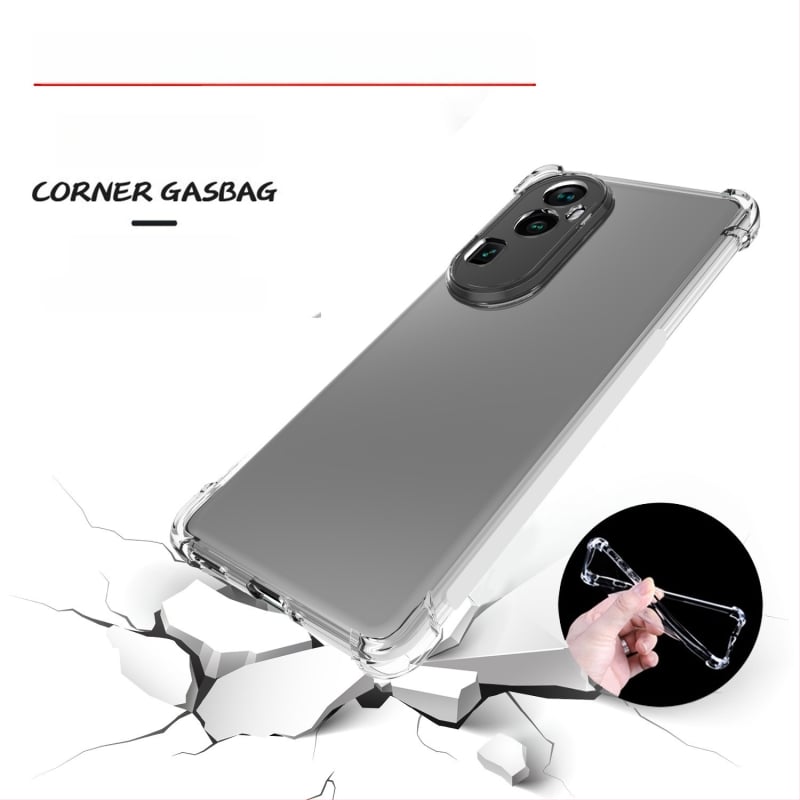 OPPO Reno 10 5G maska s zračnim jastukom, prozirna TPU zaštitna futrola Reno 9 Pro