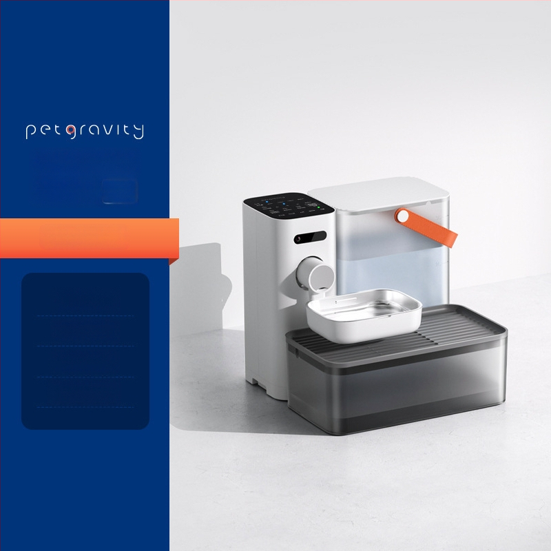 Δοχείο νερού για κατοικίδια με έλεγχο μέσω εφαρμογής, αποσπώμενος σχεδιασμός, κατάλληλο για σκύλους και γάτες, βάρος 1,8 kg