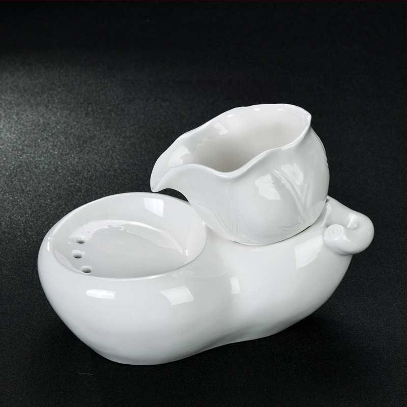 Κεραμικός αυτόματος φοντάν ποτίσματος για γάτες με κυκλοφορούν νερό, USB τροφοδοσία, μη αποσπώμενο