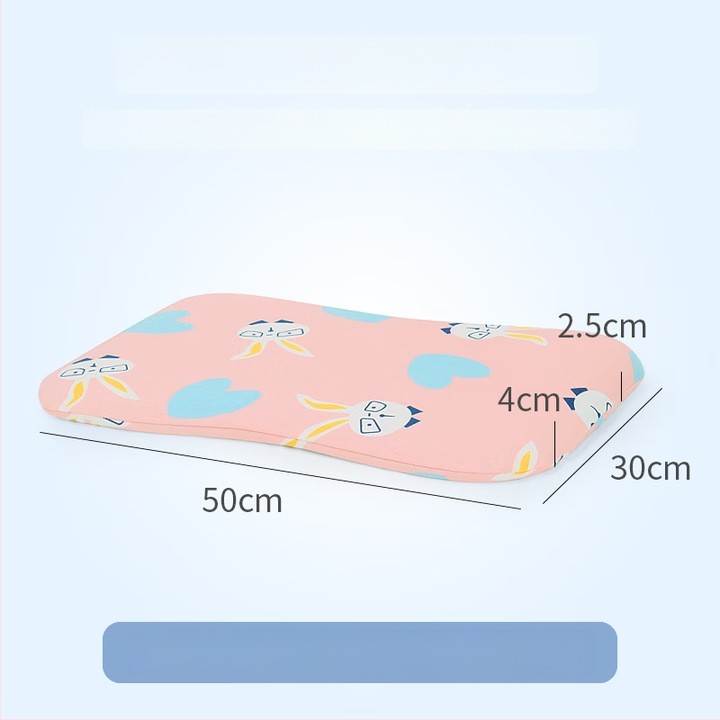 Детска възглавница от естествен латекс — покривка от 100% памук, форма извънземна, съдържание на латекс 90% или повече