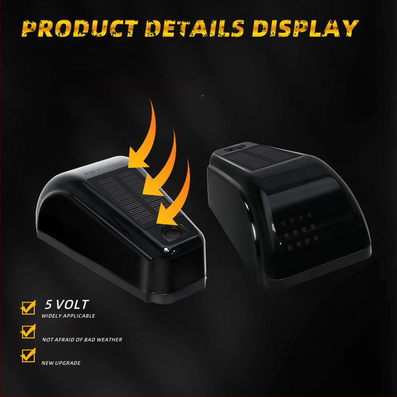 Ηλιακό φως σηματοδότη οροφής καμπίνας – 12 LED, 5W, 12V, 500 lm, ABS