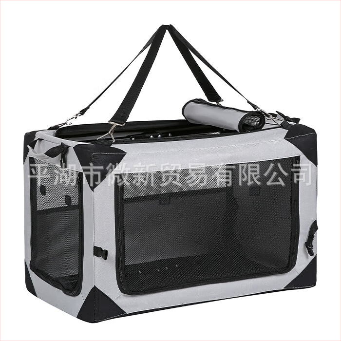 Carrier pliabil din Oxford pentru pisici și câini, cușcă portabilă pentru toate anotimpurile, IP licențiat