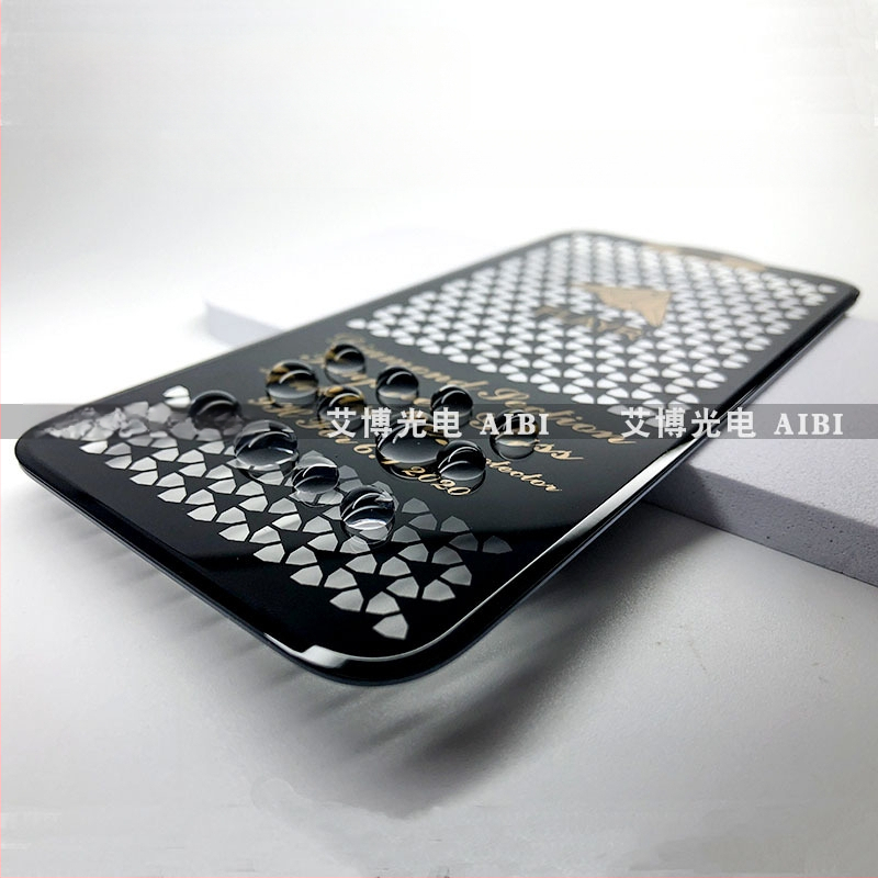 Kaljeno staklo zaštitnik zaslona za iPhone 17 Pro Max, potpuno prekrivanje, zaobljene ivice, dijamantno fasetirani dizajn