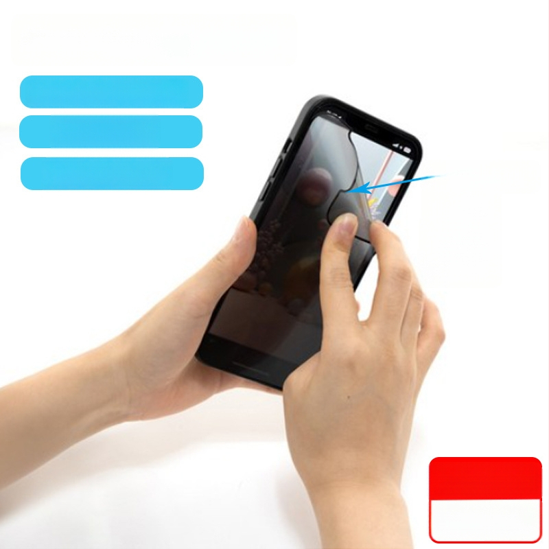 Privatnost zaštita zaslona za iPhone 17 seriju – prednja folija s nano‑ljepljenjem, mat završna, anti‑otisak prsta, anti‑pogledavanje, filtr plave svjetlosti