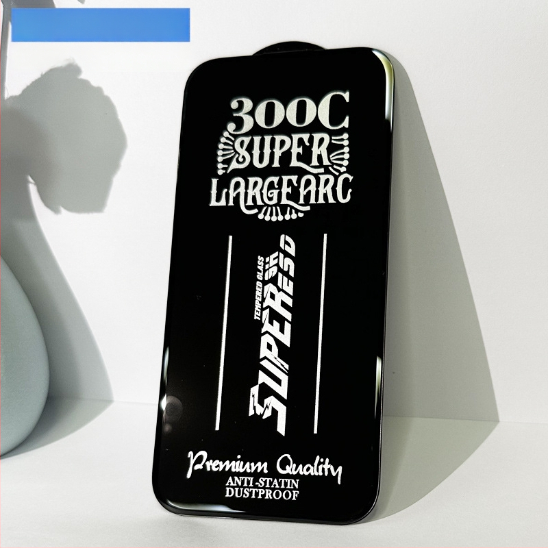 Protecție ecran din sticlă tempered pentru iPhone — HD ecran complet, rezistent la șocuri și praf, anti-amprente, auto-reparare, compatibil cu iPhone 12/13/14/11 Pro Max