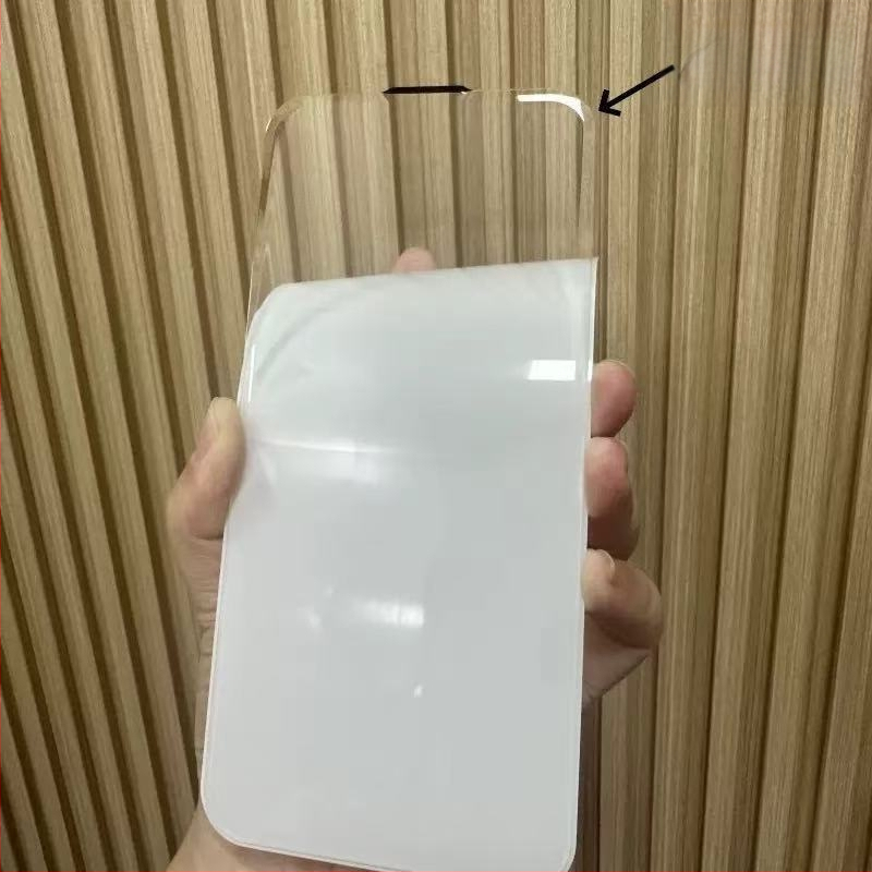 Protecție ecran din sticlă temperată pentru iPhone – claritate HD, acoperire completă, finisaj oglindă, anti-amprente, protecție la cădere