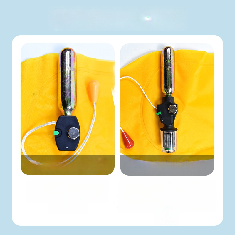 Yasian αυτόματη φουσκωτή σωσίβιο για ενήλικες, φορητή, υψηλή πλευστότητα, θαλάσσια επαγγελματική ένδυση, μοντέλο CY-150N