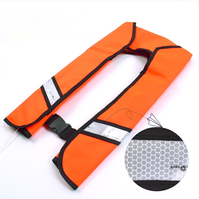 Yasian αυτόματη φουσκωτή σωσίβιο για ενήλικες, φορητή, υψηλή πλευστότητα, θαλάσσια επαγγελματική ένδυση, μοντέλο CY-150N