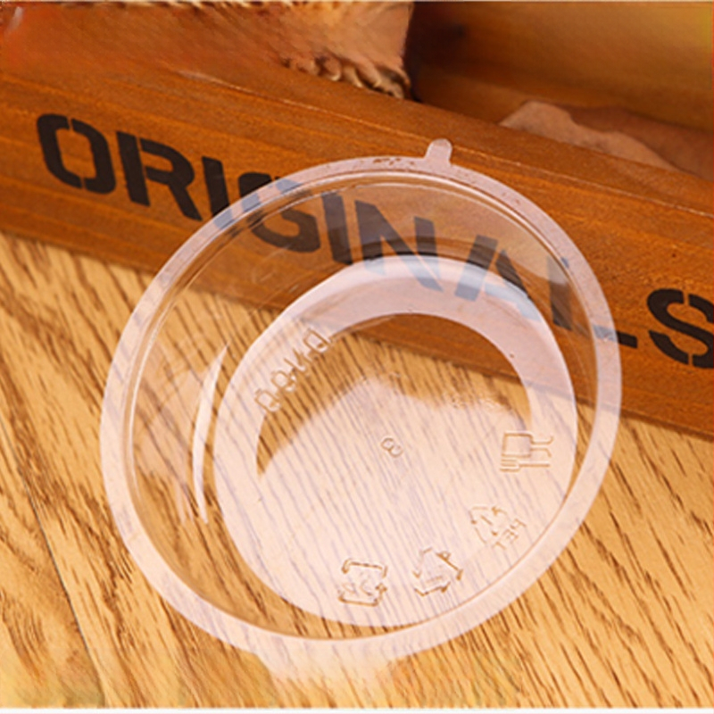 Μίας χρήσης PET ποτήρι για ροφήματα με γάλα/latte, 301–400 ml, διαφανές, χωρίς διαρροές, εκτύπωση λογοτύπου, δυνατότητα προσαρμογής